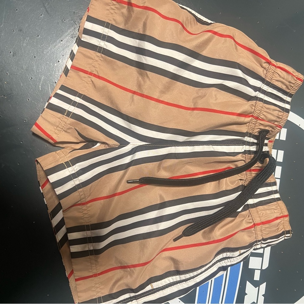 Boys Burberry swim trunk/shorts